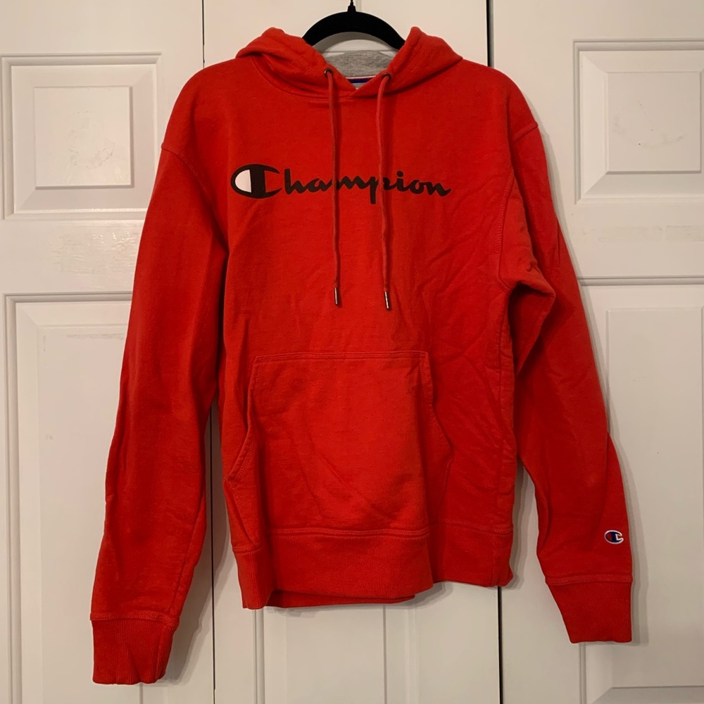 Champion Hoodie Red Size M